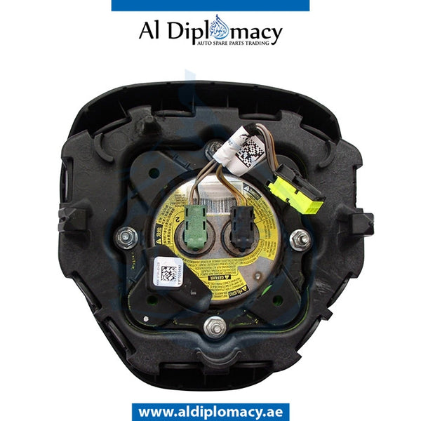 STEERING WHEEL Airbag, DOUBLE Socket, BLACK for BMW X5 Series F15 (2013-2018) models, Part Number UN-32306868413-BK