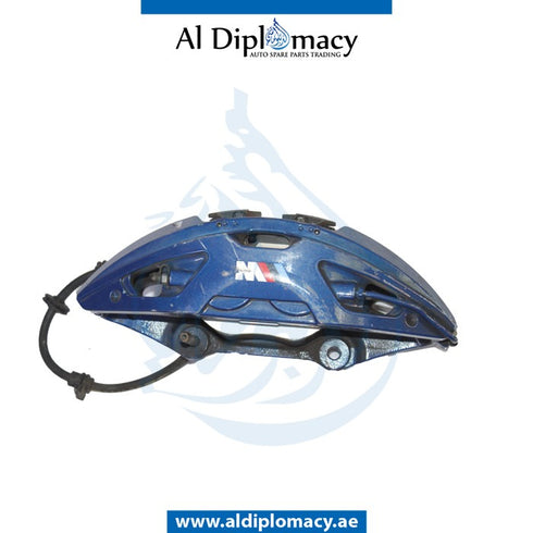 Left BRAKE CALIPER Housing, BLUE for BMW 3 Series G11 (2018-2023) models, Part Number UN-34116891303