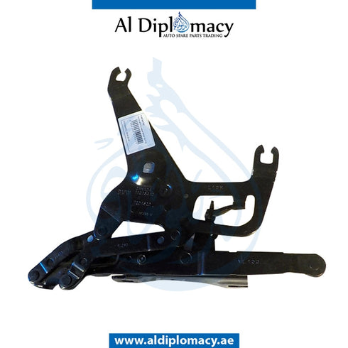 Left HOOD HINGE for BMW X5 SERIES 2013-2018 models, Part Number 41007381781