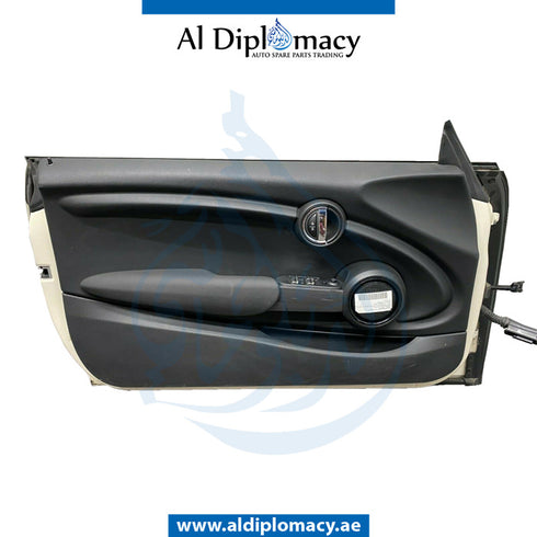 Front Left Door, COMPLETE for Mini Cooper Mini F56 (2014-2020) models