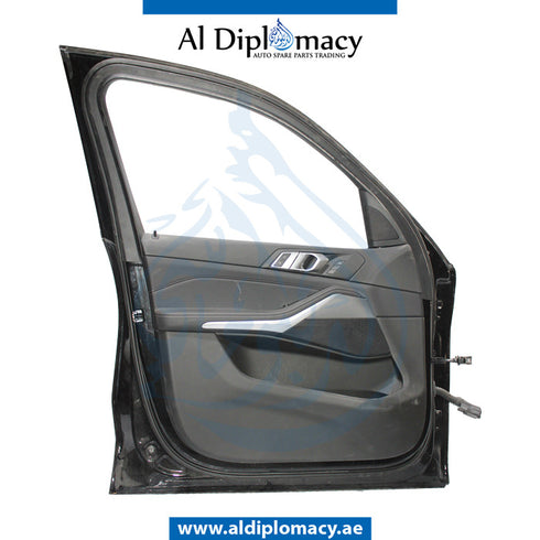 Front Left Door, COMPLETE for BMW X5 Series G05 (2018-2023) models