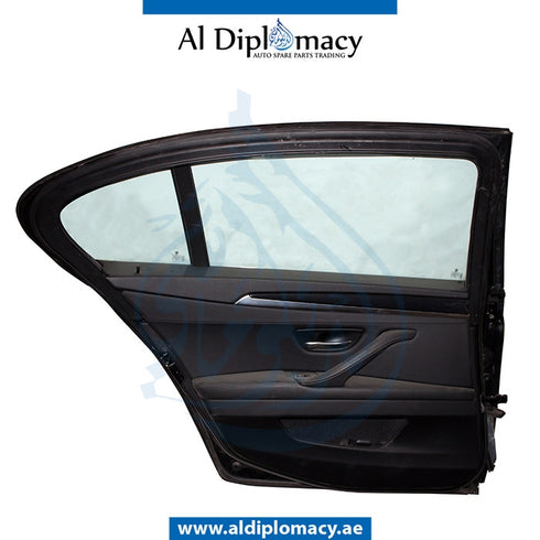 Rear Left Door, COMPLETE for BMW 5 Series F18 (2010-2013) models, Part Number UN-41527208053-CO