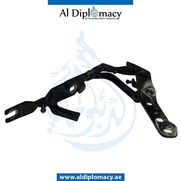 Left HOOD HINGE for BMW X3 Series E83 (2003-2006) models, Part Number UN-41613452843