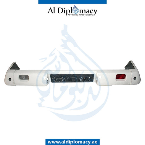 Rear Bumper, WITH SENSOR HOLE for Mercedes-Benz G Class W463 (1992-2022) models, Part Number UN-4638801871