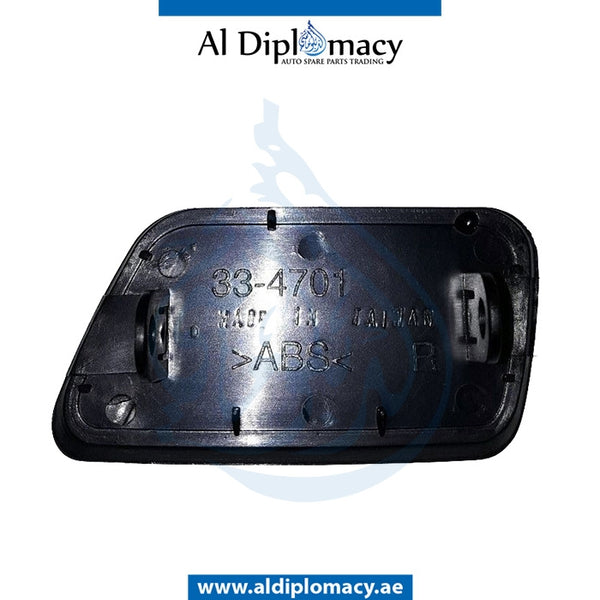 Right HEADLIGHT WASHER COVER for BMW 5 Series E60 (2004-2010) models, Part Number UN-51117111742