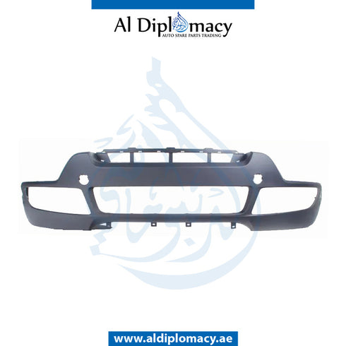 Front Bumper, WITH SENSOR Hole, EMPTY for BMW X5 Series E70 (2006-2013) models, Part Number UN-51117172402