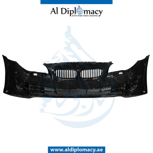 Front Bumper, WITH SENSOR AND WIPER Hole, COMPLETE for BMW 5 Series F10 (2010-2016) models