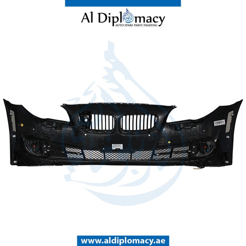 Front Bumper, WITHOUT SENSOR Hole, COMPLETE for BMW 5 Series F10 (2010-2016) models