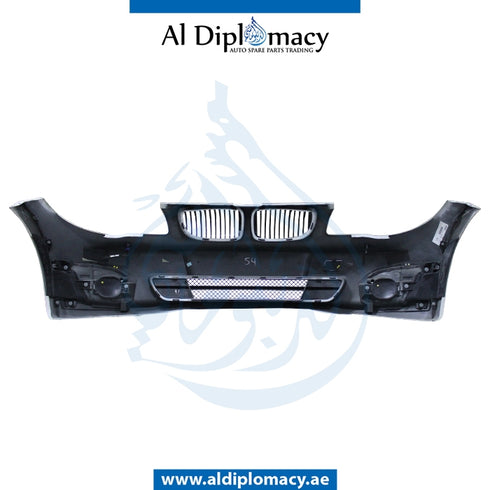 Front Bumper, WITH WIPER Hole, COMPLETE for BMW 1 Series E82 (2007-2013) models