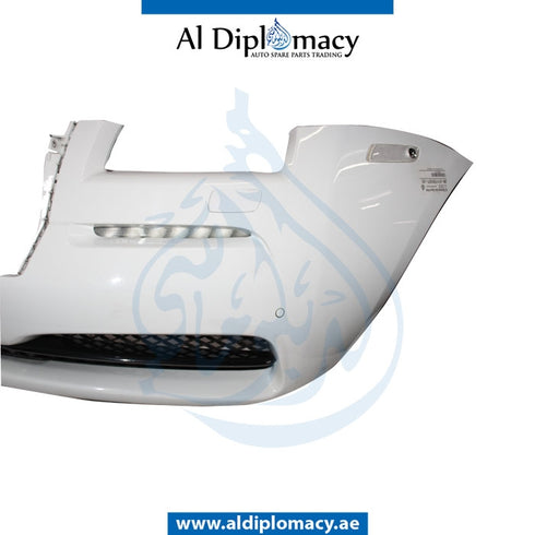 Front Bumper, WITH SENSOR AND WIPER Hole, COMPLETE for Rolls-Royce Wraith 2013-2023 models, Part Number UN-51117331077-CO