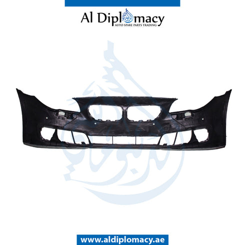 Front Bumper, WITH SENSOR AND WIPER Hole, COMPLETE for BMW 5 Series F10 (2013-2016) models
