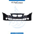 Front Bumper, WITH SENSOR AND WIPER Hole, COMPLETE for BMW 5 Series F10 (2013-2016) models
