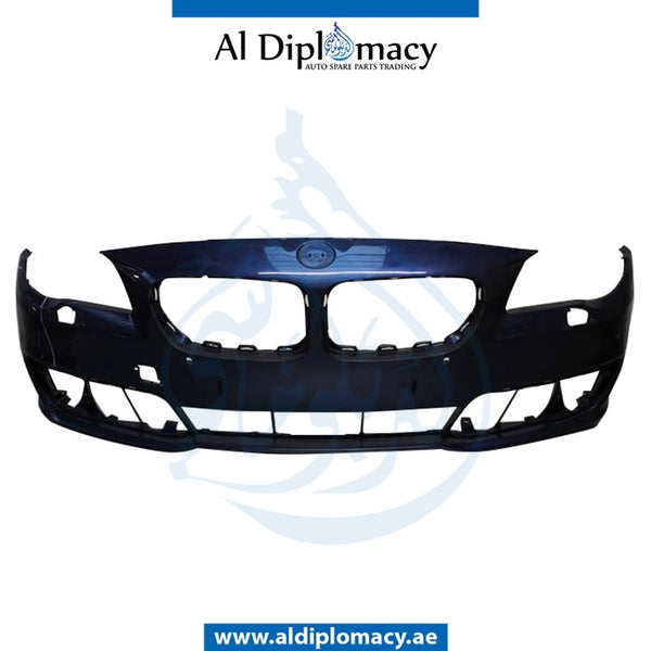 Front Bumper, WITH SENSOR AND CAMERA Hole, EMPTY for BMW 5 Series F10 (2013-2016) models, Part Number UN-51117332678