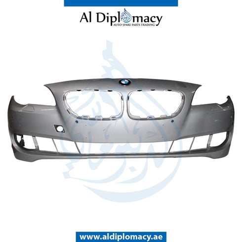 Front Bumper, WITH Sensor, Wiper, AND CAMERA Hole, USA Type, COMPLETE for BMW 5 Series F10 (2013-2016) models
