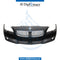 Front Bumper, WITH SENSOR AND WIPER Hole, COMPLETE for BMW 5 Series F18 (2010-2013) models, Part Number UN-51117343203-CO