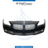 Front Bumper, WITH SENSOR AND WIPER Hole, COMPLETE for BMW 5 Series F18 (2010-2013) models, Part Number UN-51117343203-CO