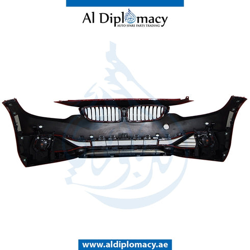 Front Bumper, WITH SENSOR Hole, USA Type, COMPLETE for BMW 4 Series F32 (2013-2017) models, Part Number UN-51117363276-CO