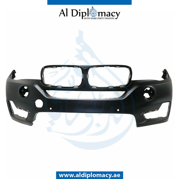 Front Bumper, WITH SENSOR HOLE for BMW X5 Series F15 (2013-2018) models, Part Number UN-51117378596