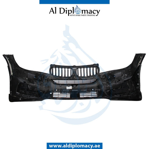 Front Bumper, WITH SENSOR Hole, COMPLETE for BMW X5 Series F15 (2013-2018) models