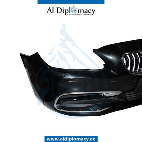 Front Bumper, WITH SENSOR Hole, COMPLETE for BMW 6 Series F06 (2011-2015) models, Part Number UN-51117395703-CO