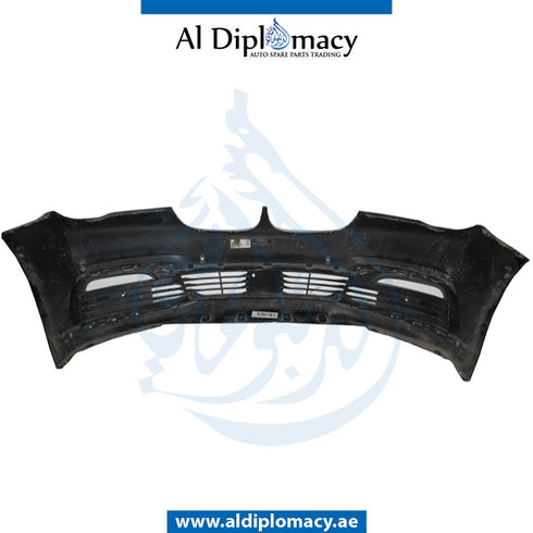 Front Bumper, WITH SENSOR Hole, AND FOG Lamps, COMPLETE for BMW 7 Series G11 (2015) models, Part Number UN-51117402812-CO