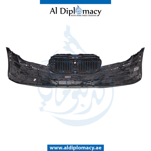 Front Bumper, WITH SENSOR AND WIPER Hole, COMPLETE for BMW 7 Series G11 (2015) models