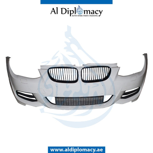 Front Bumper, WITH SENSOR AND WIPER Hole, COMPLETE for BMW 7 Series G11 (2015) models