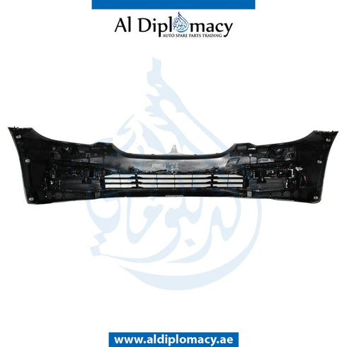 Front Bumper, WITH SENSOR AND WIPER Hole, COMPLETE for BMW 5 Series G30 (2016-2020) models