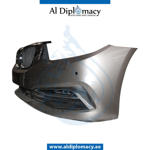 Front Bumper, WITH SENSOR AND WIPER Hole, COMPLETE for BMW 5 Series G30 (2016-2020) models