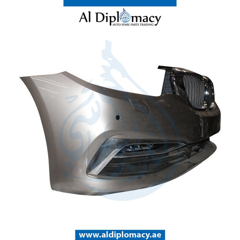 Front Bumper, WITH SENSOR AND WIPER Hole, COMPLETE for BMW 5 Series G30 (2016-2020) models