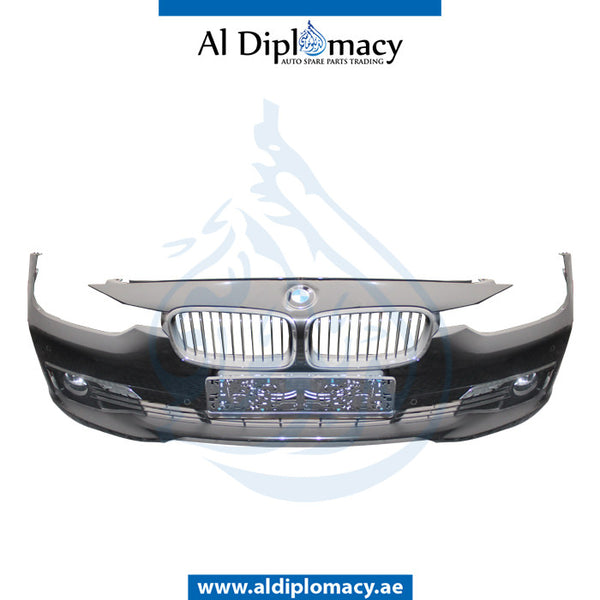 Front Bumper, WITH SENSOR Hole, COMPLETE for BMW 3 Series F35 (2012-2015) models, Part Number UN-51117429322-CO
