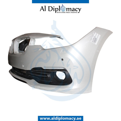 Front Bumper, WITH SENSOR AND WIPER Hole, COMPLETE for BMW 5 Series F30 (2015-2019) models