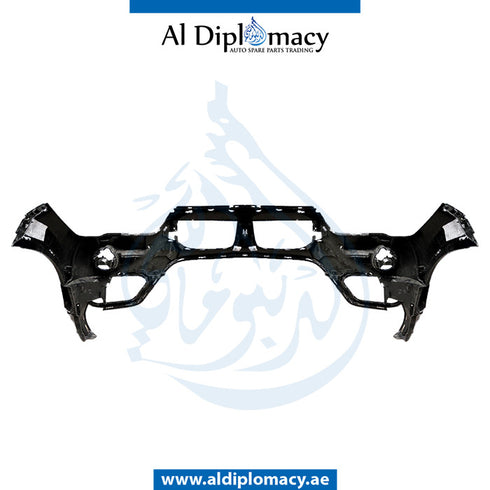 Front Bumper, WITH SENSOR Hole, COMPLETE for BMW X1 Series F48 (2015-2019) models