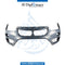 Front Bumper, WITH SENSOR Hole, COMPLETE for BMW X1 Series F48 (2015-2019) models, Part Number UN-51117453566-CO