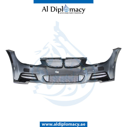 Front Bumper, WITH WIPER Hole, M Look, COMPLETE for BMW 3 Series E92 (2005-2013) models