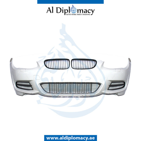 Front Bumper, WITH WIPER Hole, M Look, COMPLETE for BMW 3 Series E92 (2005-2013) models, Part Number UN-51118035785-CO