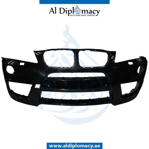 Front Bumper, WITH SENSOR AND WIPER Hole, EMPTY for BMW X3 Series F25 (2010-2017) models