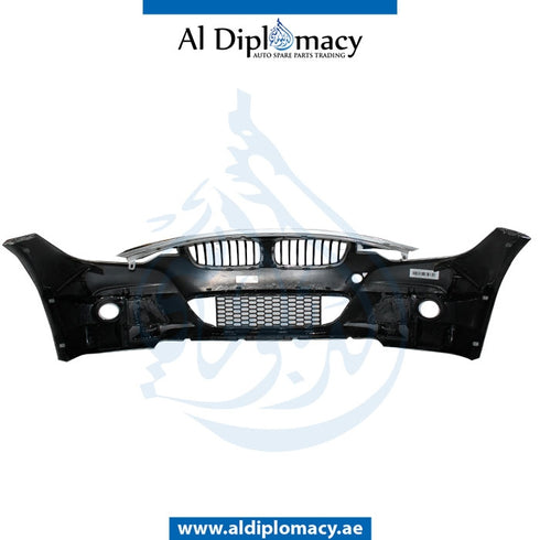 Front Bumper, WITH WIPER Hole, M Look, COMPLETE for BMW 3 Series F30 (2011-2015) models
