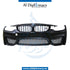 Front Bumper, WITHOUT SENSOR Hole, COMPLETE for BMW 4 Series F80 (2015-2018) models