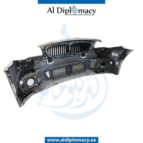 Front Bumper, WITH SENSOR Hole, AND WIPER Hole, M Look, COMPLETE for BMW 5 Series F10 (2010-2016) models