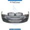 Front Bumper, WITH SENSOR AND WIPER Hole, COMPLETE for BMW X5 Series F15 (2013-2018) models, Part Number UN-51118062488-CO