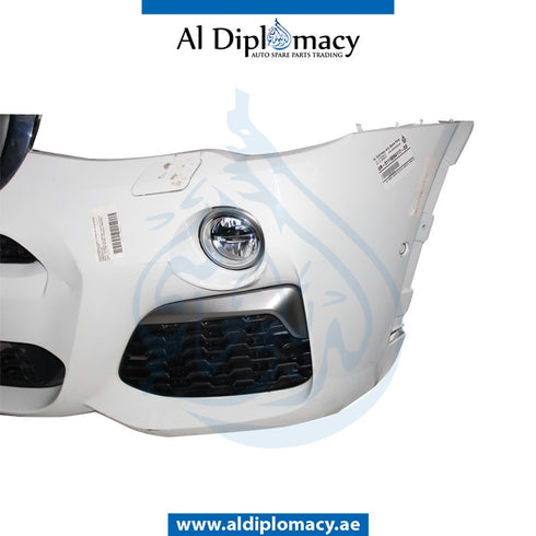 Front Bumper, WITH SENSOR AND WIPER Hole, M Look, COMPLETE for BMW X3 Series F25 (2010-2017) models, Part Number UN-51118064117-CO