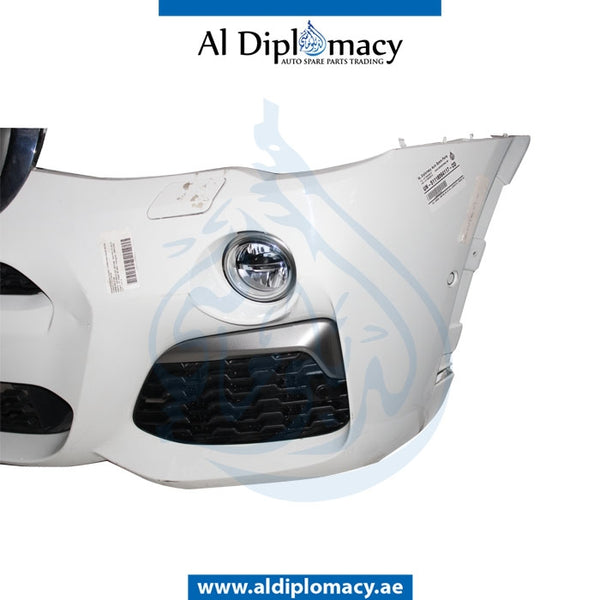 Front Bumper, WITH SENSOR AND WIPER Hole, M Look, COMPLETE for BMW X3 Series F25 (2010-2017) models, Part Number UN-51118064117-CO