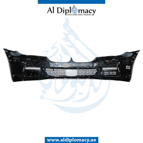 Front Bumper, WITH SENSOR AND WIPER Hole, Complete, M STYLE for BMW 7 Series G11 (2015) models