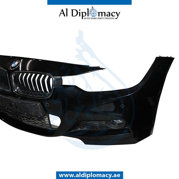 Front Bumper, WITH SENSOR Hole, M Look, COMPLETE for BMW 3 Series F30 (2011-2015) models, Part Number UN-51118067941-CO