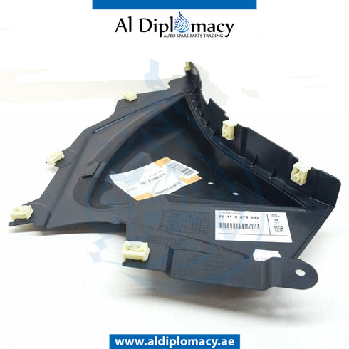 Front Right Lower FENDER WHEEL HOUSING COVER for BMW 3 Series G20 (2018-2022) models, Part Number UN-51118074892