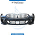 Front Bumper, WITH Sensor, COMPLETE for BMW 8 Series G14 (2018-2023) models, Part Number UN-51118076675-CO
