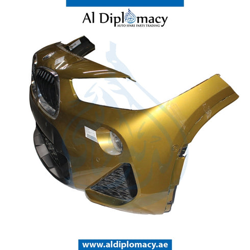 Front Bumper, WITH SENSOR Hole, M Look, COMPLETE for BMW X2 Series F39 (2017-2023) models
