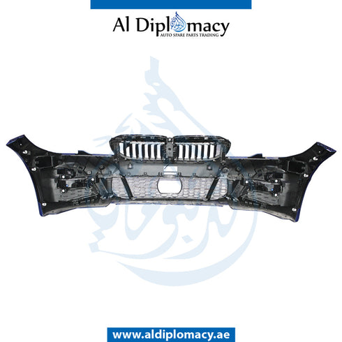 Front Bumper, WITH SENSOR Hole, COMPLETE for BMW 3 Series G20 (2018-2022) models