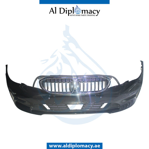 Front Bumper, WITH SENSOR Hole, COMPLETE for BMW 3 Series G20 (2018-2022) models, Part Number UN-51118496505-CO